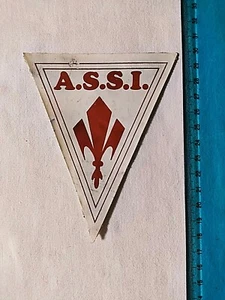 Patch A.S.S.I. Red Lily Vintage 80s Old Sticker Adhesive - Picture 1 of 1
