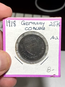 1918 Germany Coblenz 25 Pfennig - Picture 1 of 2