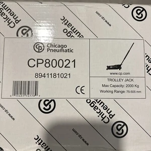 Chicago Pneumatic 80021 2-Ton Trolley Floor Jack - Picture 1 of 9