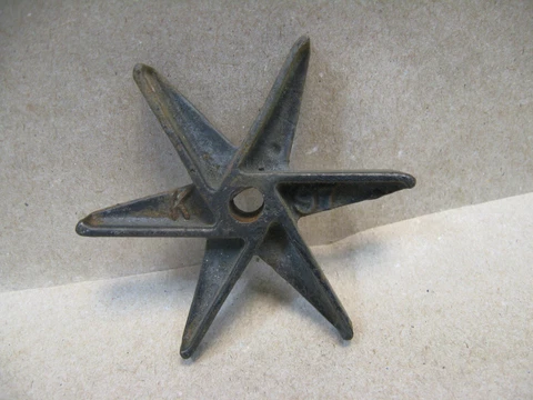 Antique Planet Jr. Hoe Cultivator Plow Seeder Parts K97 Star Seed Spacer 4" Cover