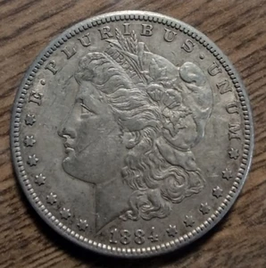 1884-S ***MORGAN DOLLAR*** REALLY NICE COIN - L@@K AT THE PICTURES #411 - Picture 1 of 2
