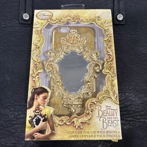 NEW Disney Store Beauty And & The Beast iPhone 6 Mirror Clip Case Live Action - Picture 1 of 1
