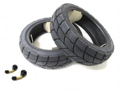 Winter Reifen Satz (M+S) 120/70-12 + 130/70-12 für Peugeot Speedfight 1 2 3 - Bild 1 von 2