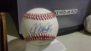 Michael Bourn Phillies/Astros/Braves Signed OLB Baseball COA - Picture 1 of 1