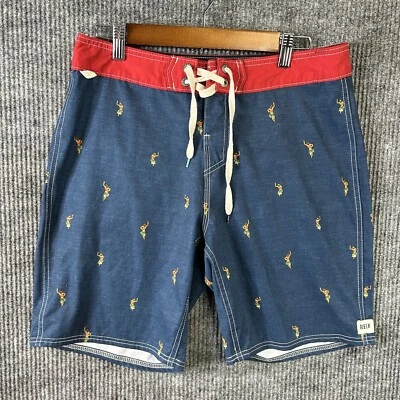 Traje de baño REEF Boardshorts para tropezar 31 Hula Girl con cordón bolsillo nuevo sin etiquetas Foto 1 de 4