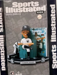 FOCO SPORTS COPERTINA ILLUSTRATA "ALL RISE" AARON JUDGE BOBBLEHEAD /100 NUOVA 2024 - Foto 1 di 2