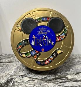 1997 Wonderful World of Disney Trivia Game By Mattel  Tin Box Collectible - Picture 1 of 11