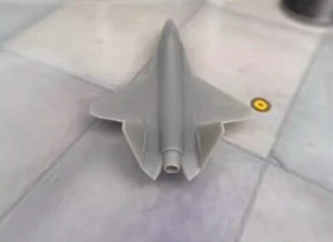 1/350 1/700 Su-75 Fighter Jet Resin Aircraft Fighter Jet Mini Modello Stampato in 3D - Foto 1 di 5