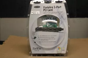 Belkin F5U501-APL 3 Port Internal FireWire 400 PCI Card - NEW -Sealed - Picture 1 of 7