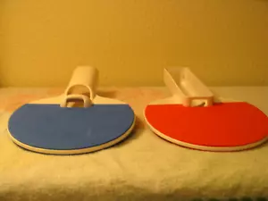 *****COPPIA ORIGINALE MANIGLIE CONTROLLER PADDLE WII SPORT PING PONG**** - Foto 1 di 4