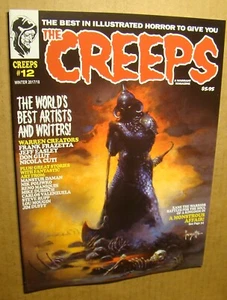 CREEPS 12 *NM/MT 9.8* FRAZETTA ART WARREN CREEPY EERIE VAMPIRELLA DEATH DEALER - Picture 1 of 1