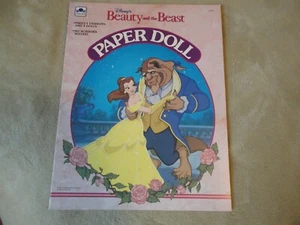 1991 Die Schöne und das Biest PaperDolls ungeschnitten - Bild 1 von 5
