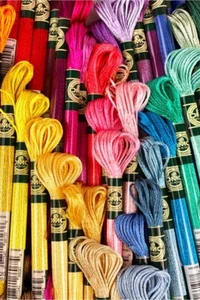 DMC Satin Embroidery Floss - You Choose - Genuine DMC - Flat $4.75 Shipping - Picture 1 of 62