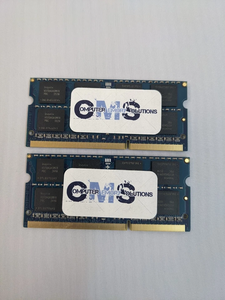 16GB (2X8GB) DDR3 204pin SoDimm PC3-8500 1066MHz Notebook RAM Memory Upgrade A15 - Image 1 of 1