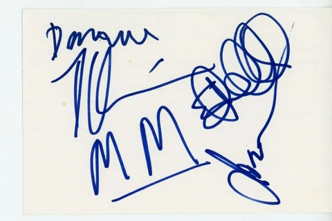 The Rock Band - Monsters Magnet & several autographs of band members Cover