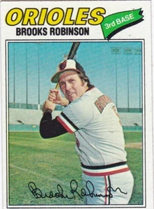1977 Topps #285 Brooks Robinson nrmt-mt - Foto 1 di 2