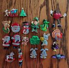 Lot of 20~1980s Hallmark Pins Christmas Valentine's Thanksgiving St Pat Easter 