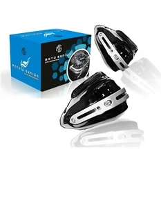 KIT PROTECTOR DE MANO RALLY NEGRO APTO PARA ROYAL ENFIELD NUEVO HIMALAYAN 450. - Imagen 1 de 1