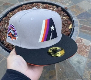 Exklusive New Era Houston Astros Mütze MLB Club Größe 7 1/2 zweifarbig grau \ schwarz - Bild 1 von 5