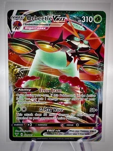 Pokémon TCG Orbeetle VMAX Vivid Voltage 021/185 Holo Ultra Rare - Picture 1 of 1
