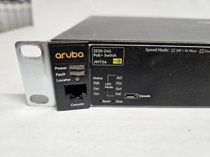 Aruba 2530-24G PoE+ J9773A 24-Port Gigabit Network Switch - Picture 1 of 2