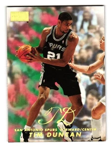 1998-99 SkyBox Premium #1 Tim Duncan San Antonio Spurs - Picture 1 of 2