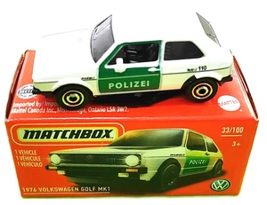 2021 Matchbox Metro Power Grabs 33/100 - 1976 Volkswagen Golf Mk1 - Picture 1 of 1