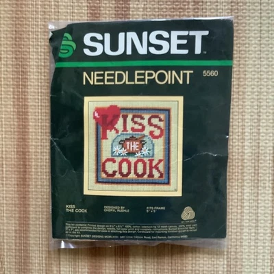 Kit de punta de aguja de colección - Diseño Kiss The Cook 5560 - Trabajo en progreso ver fotos Foto 1 de 4