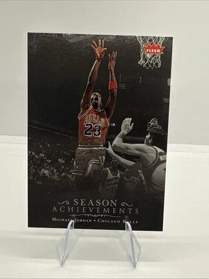 2007-08 Fleer MICHAEL JORDAN #SH11 Season Achievements Chicago Bulls ~MR15A - Image 1 of 2