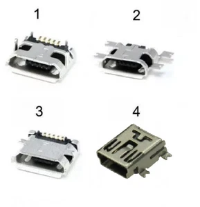 Presa di ricarica micro mini USB femmina 5 pin presa a saldare 5 connettore usb porta di ricarica - Foto 1 di 1