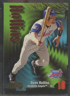 1998 Skybox Circa Thunder #197 Dave Hollins Anaheim Angels - Image 1 of 2