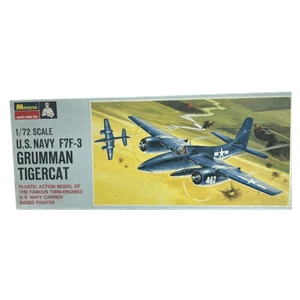 Monogram 1/72 F7F-3 Grumman Tigercat Model Kit - Opened Box, All Images Include - Bild 1 von 6
