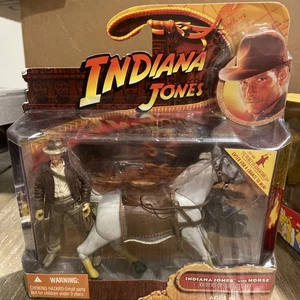 Hasbro Indiana Jones With Horse Action Figure Raiders Of The Lost Ark New - Picture 1 of 7