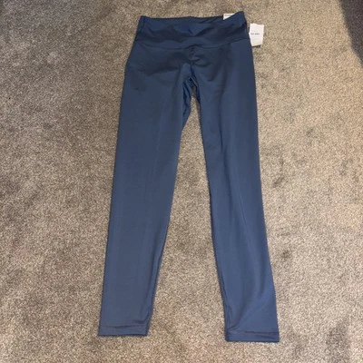 Leggings para mujer Old Navy Elevate 7/8 azules talla grande altos Foto 1 de 4