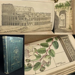 Flora Of The Colosseum ~ Richard Deakin ~ 1873 2nd Edition Scarce Roman Botany - Bild 1 von 24