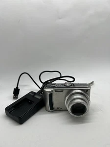 Panasonic Lumix DMC TZ4 8.1MP Digitalkamera, silber getestet mit Ladegerät - Bild 1 von 19