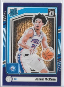 2024-25 Panini Donruss Optic - Rated Rookie Jared McCain #270 Purple Prizm (RC) - Picture 1 of 3