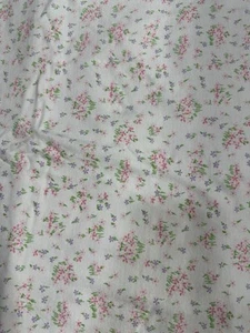 Vintage 1970’s Carter’s 36x36 Soft Cotton Floral Baby Blanket USA - Picture 1 of 6
