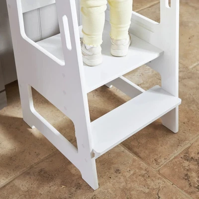 BeZou Learning Tower Adjustable Toddler Step Stool with Secure Footplate - Image 1 of 4