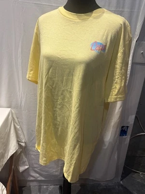 Costa Graphic T-Shirt, Yellow Short Sleeve, Design On Back, Men’s Size XL, ~NWT~ - Image 1 of 4