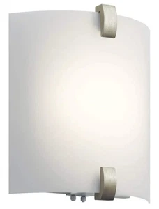 11" LED Wall Sconce Brushed Nickel, Dimmable By Kichler #10795NILED - Picture 1 of 3
