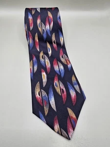 Corbata geométrica para hombre Kuppeheimer multicolor 100 % seda importada hecha en EE. UU. - Imagen 1 de 6