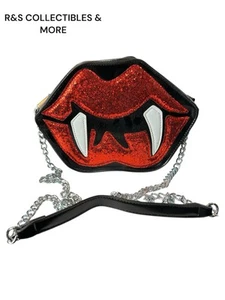 Women’s vampire purse, Clutch Purse With Shoulder Strap , 9” X 6.75” X 2” - Picture 1 of 6