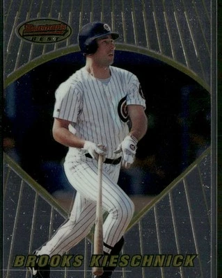 1996 Bowman #BBP 3 Brooks Kieschnick Bowman's Best Previews - Image 1 of 2