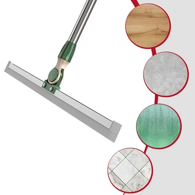 WASSERSCHIEBER MIT STIEL BODENWISCHER GUMMISCHIEBER WASSERABZIEHER BODENABZIEHER - Bild 1 von 4