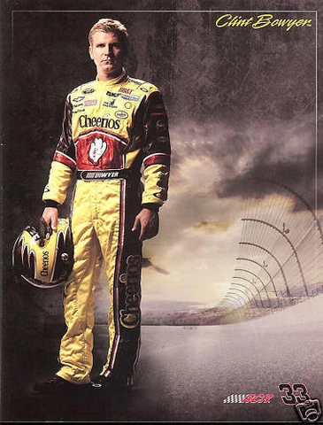 CLINT BOWYER 2010 CHEERIOS SPRINT CUP #33 POSTCARD RCR Cover