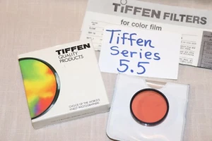 New VTG TIFFEN Series 5.5 FL-B FILTER USA DROP-IN Ser 5.5 FLB f/Leica CL-MinCLE - Picture 1 of 9