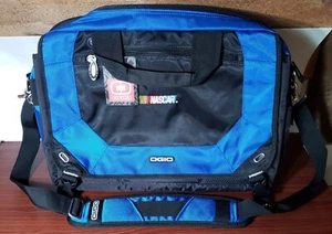 OGIO ROYAL BLUE NASCAR RACING BAG W/13+ DIFFERENT POCKETS+BUILT IN AUDIO POCKETS - Picture 1 of 22