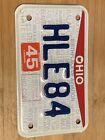 ohio motorcycle license plate Expired/Collectible