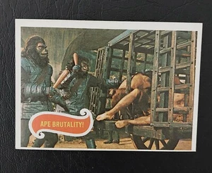 Planet of The Apes Film USA 1967 No 13 Ape Brutality! Card - Picture 1 of 2